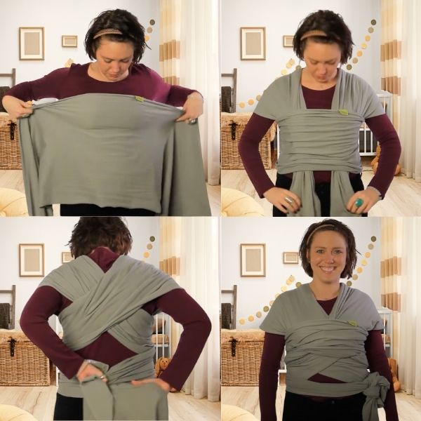 COMMENT METTRE UNE ÉCHARPE DE PORTAGE ?