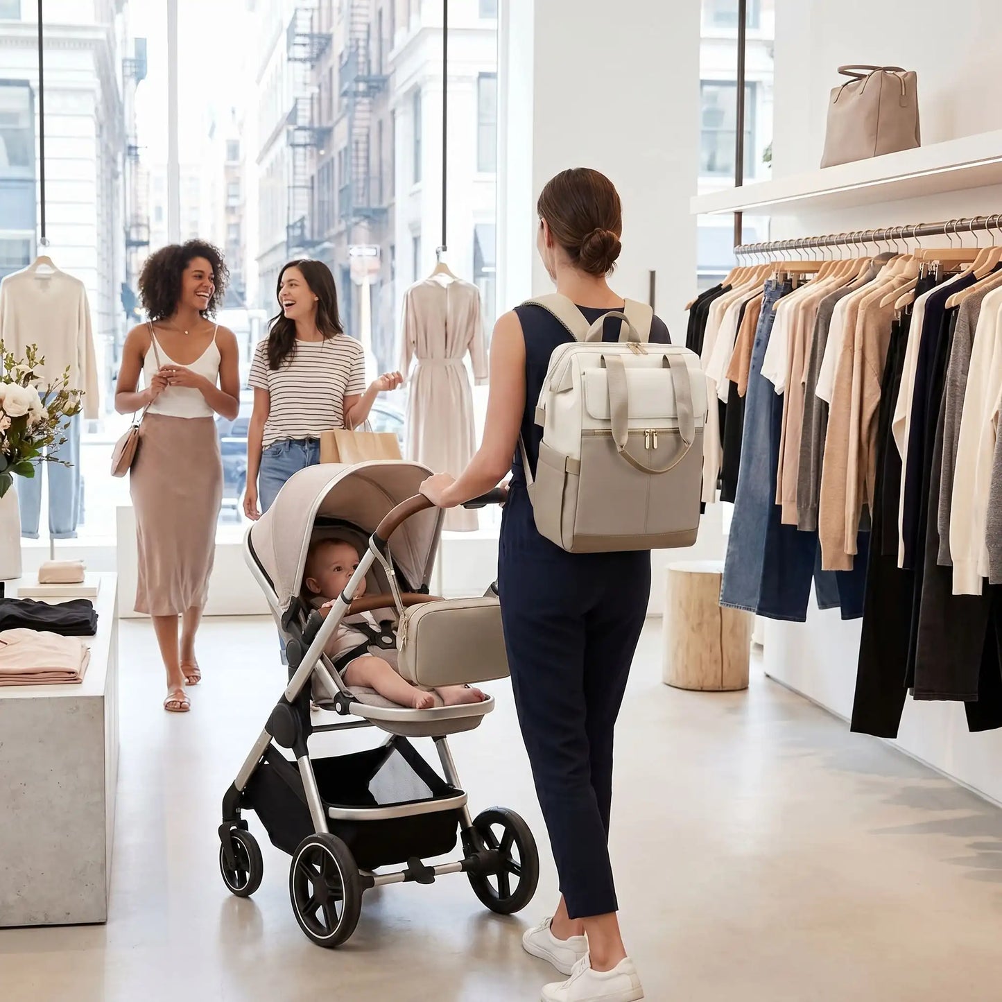 Sac a langer bebe luxe bebe travail spacieux organisé
