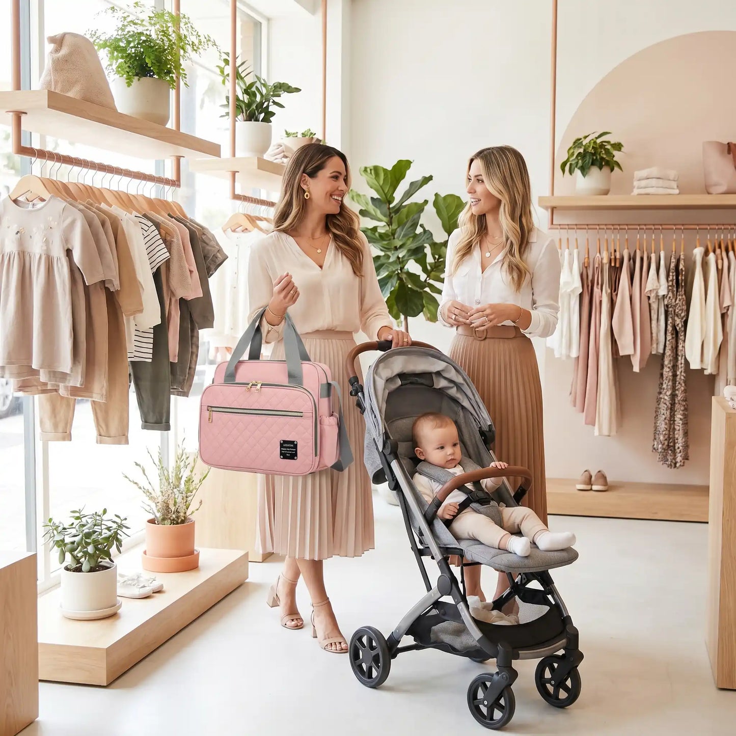 Sac a langer chic élégance moderne travail loisirs