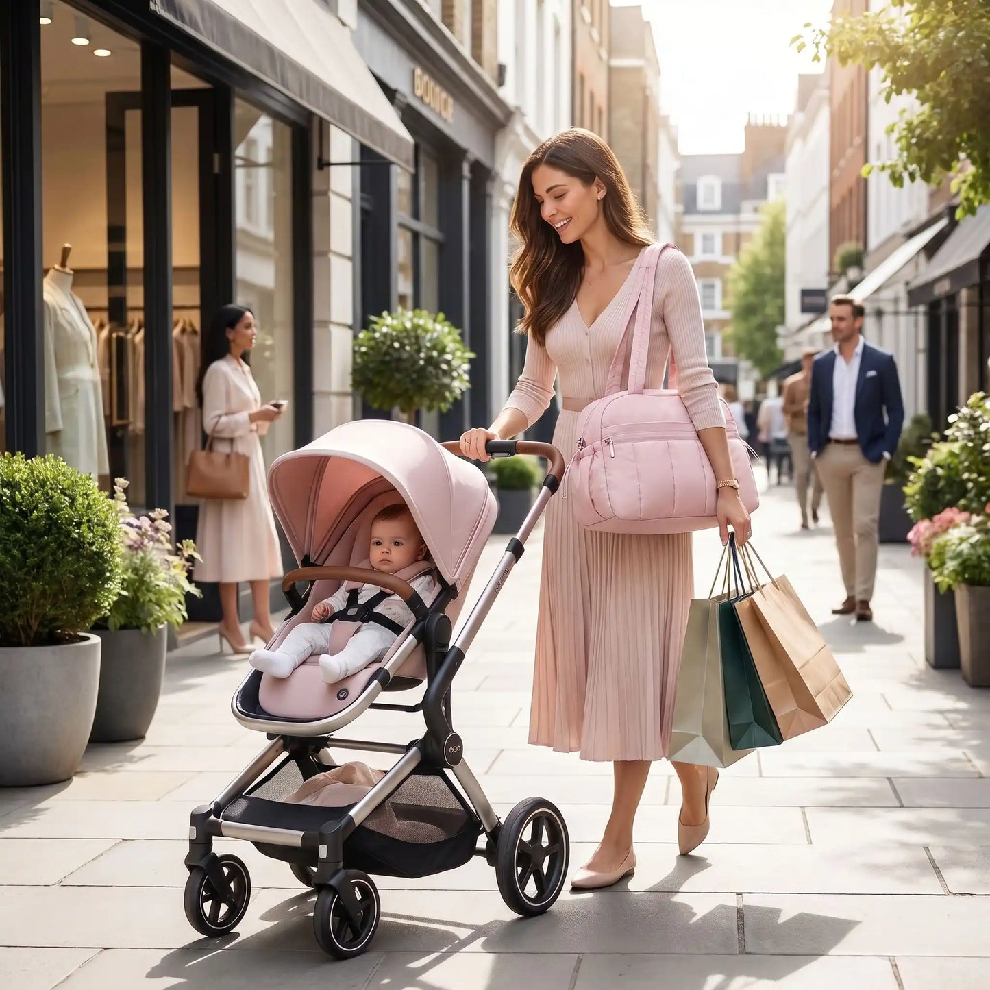 Sac à langer luxe compact spacieux léger
