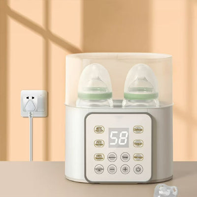 Chauffe biberon blanc controle température cuisine