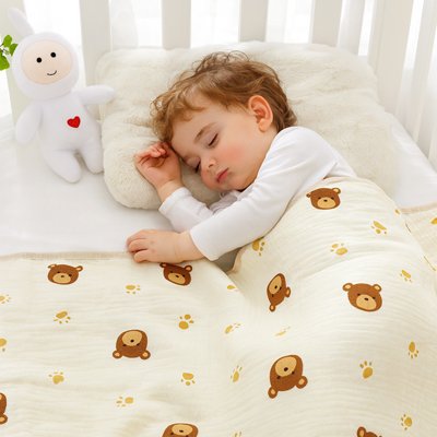 Bebe sieste couverture bebe nomade design coeur finitions soignees