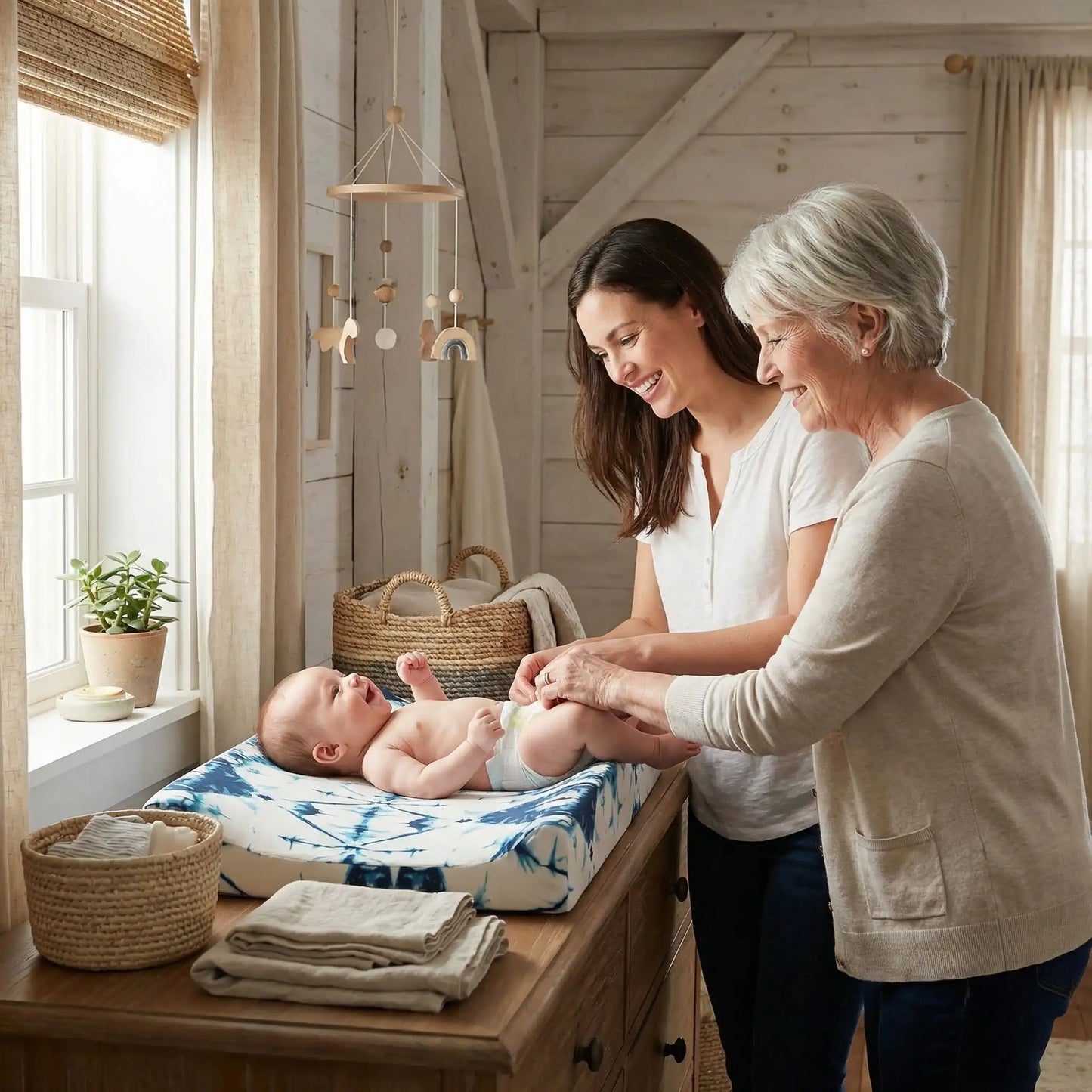 housse matelas à langer fluide douce