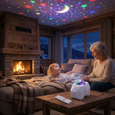 PROJECTEUR ETOILE BEBE | REVES MAGIQUES