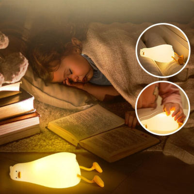 Veilleuse bebe canard lumineuse relaxante bebe lit