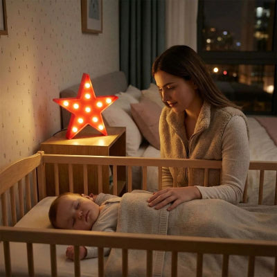 VEILLEUSE BEBE ETOILE | NUIT APAISANTE