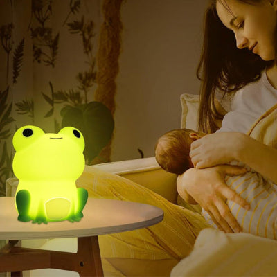 Veilleuse bébé grenouille lumière apaisante bébé maman chambre