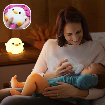 Veilleuse bébé canard lumineuse bébé biberon chambre
