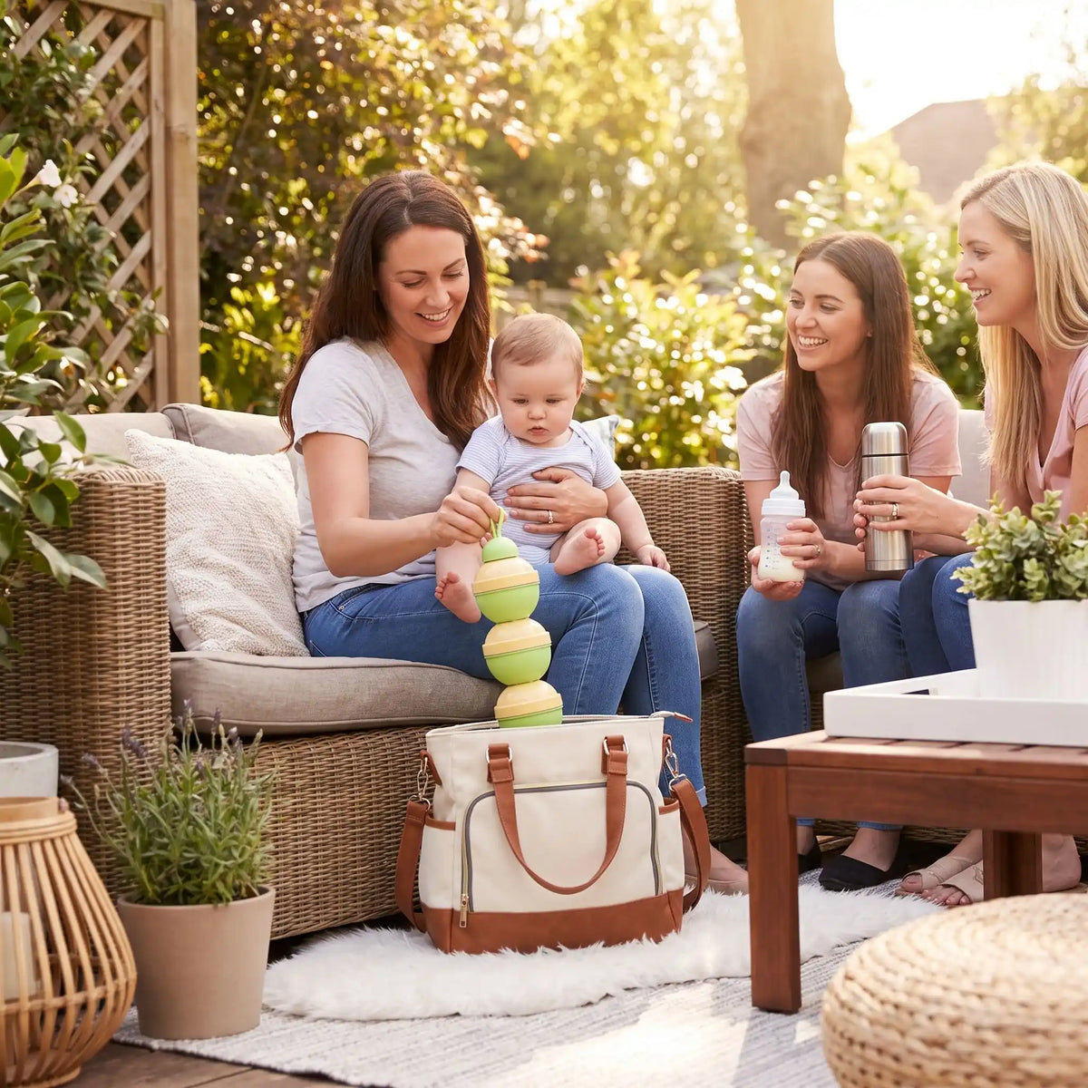 Boite pour lait bebe sans trace transportable compact