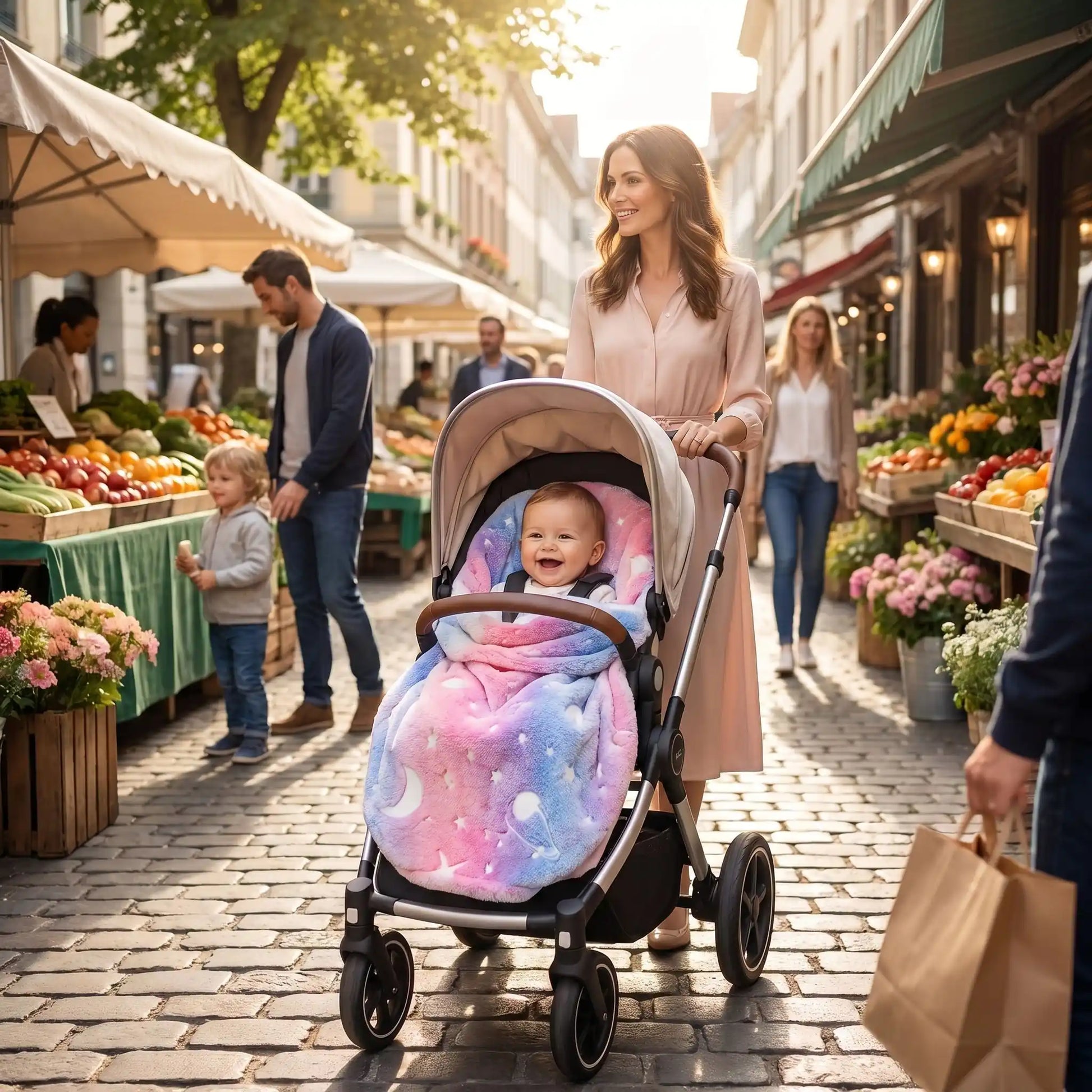 Couverture bebe nomade apaisante lavage facile