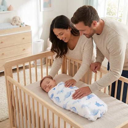 Couverture bebe nomade apaisante protectrice chaude
