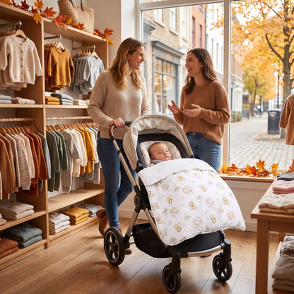 Couverture cosy bebe astucieuse transportable pliable