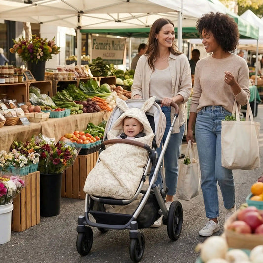 Couverture enveloppante bébé lapin transportable fibre bambou