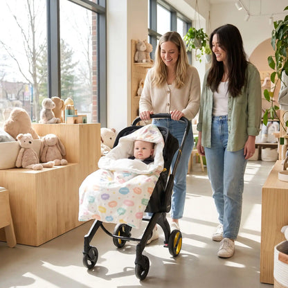 Couverture pour cosy bebe printemps automne résistante chaude