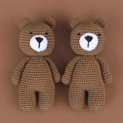 Doudou crochet tendresse laine coton
