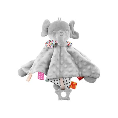Doudou elephant reposant leger