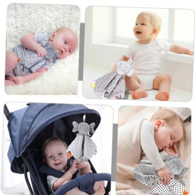 Doudou elephant reposant securise