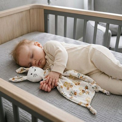 Doudou lapin sécurisant doux