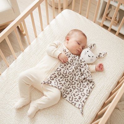 Doudou lapin sécurisant entretien facile