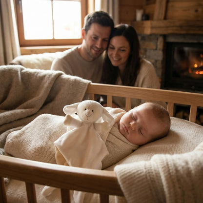 Doudou mouton bébé zen doux
