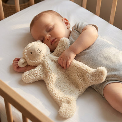 Doudou mouton mon mignon aspect peluche