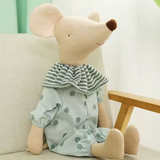 Doudou souris apaisant gris charmant