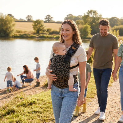 Porte bebe nomade confortabe respirant