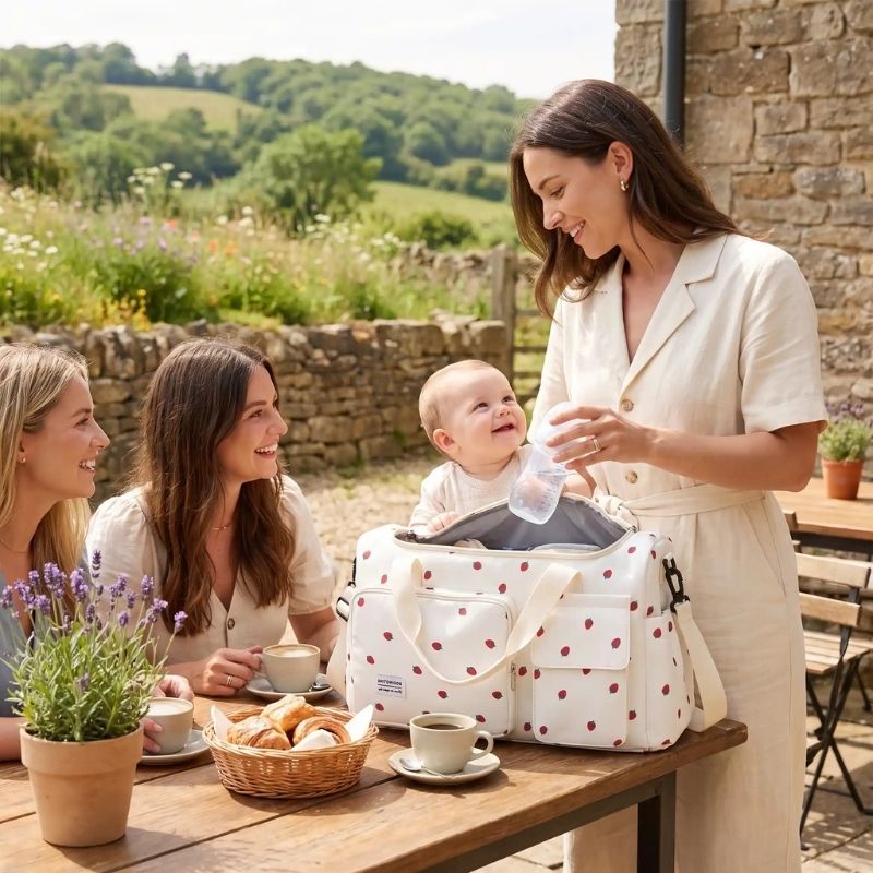 Sac à langer bébé fille luxe élégant spacieux nettoyage facile