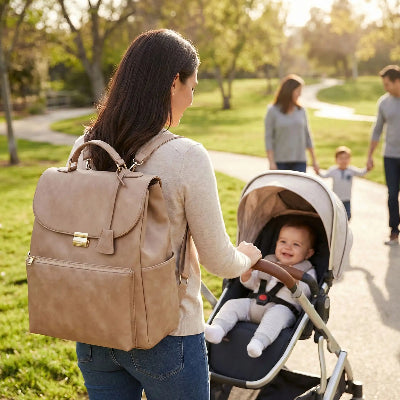 Sac a langer bebe luxe elegance urbaine design