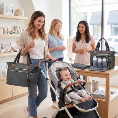 Sac a langer bebe luxe l’impeccable spacieux nettoyage facile