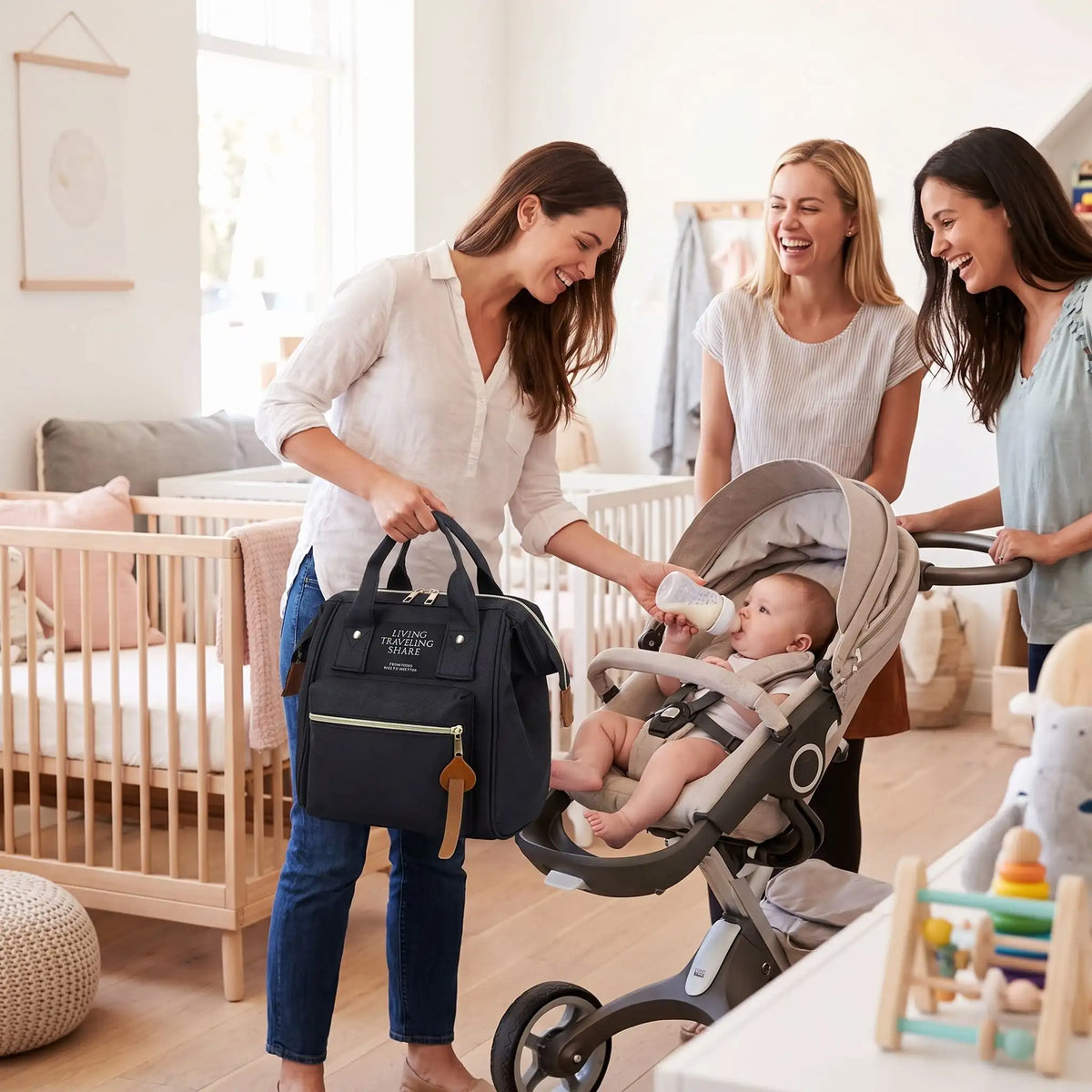Sac à langer bébé luxe petit malin légèreté
