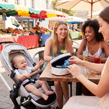 Sac a langer de luxe première sortie bébé mini pochette tétines spacieuse