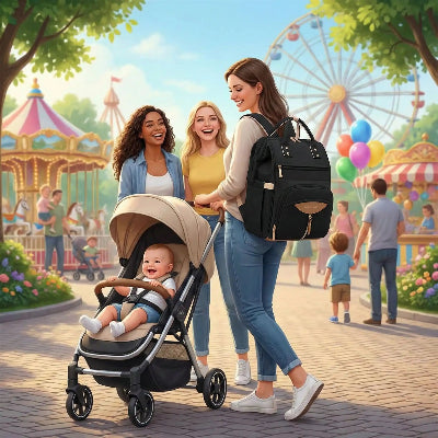 Sac a langer de luxe sophistique design