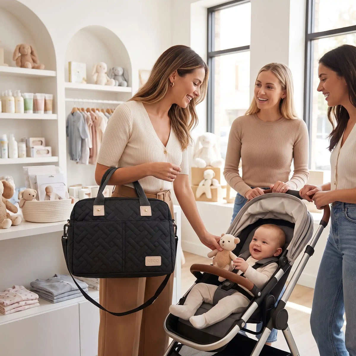 Sac à langer pour bébé garçon bambin léger dos protégé