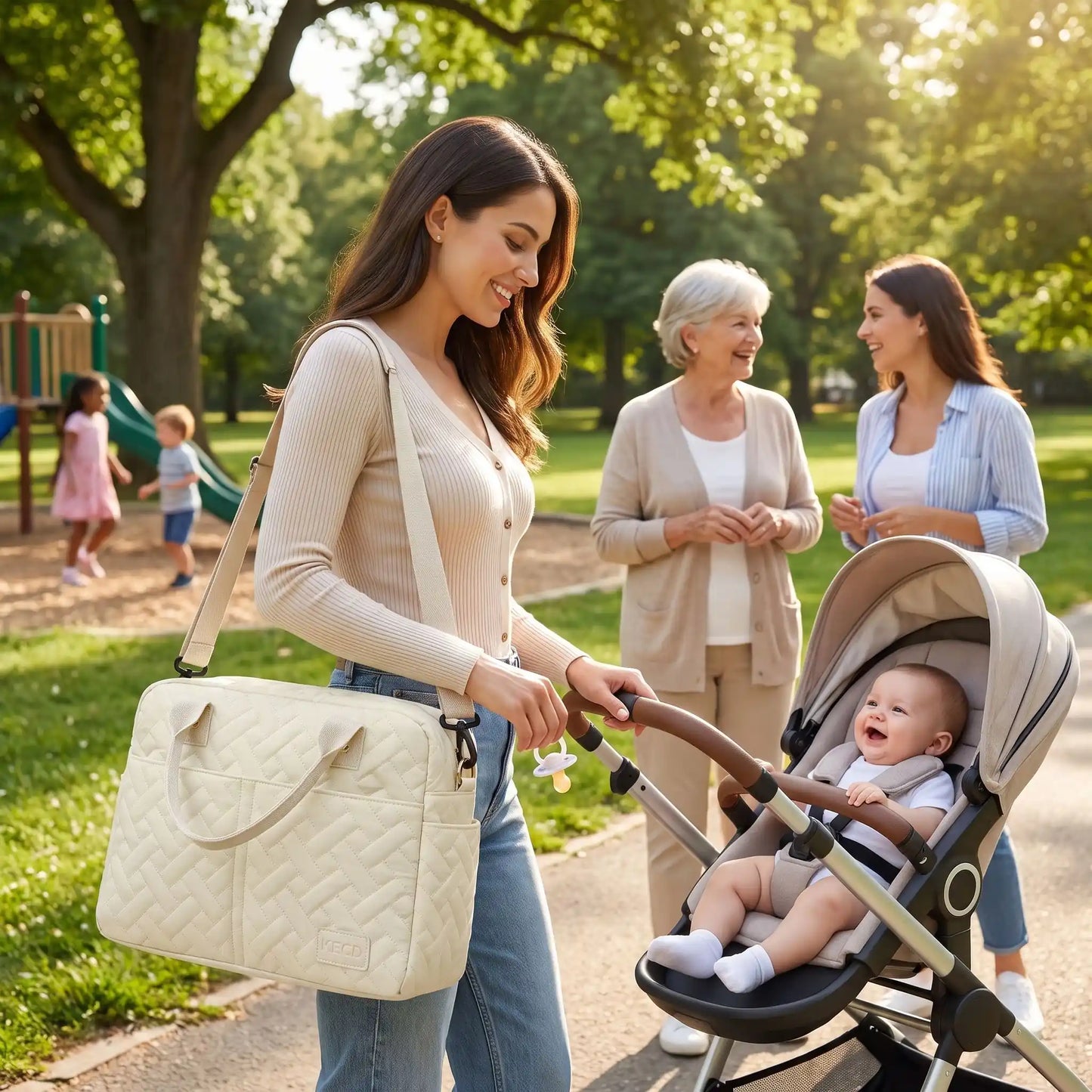 Sac à langer pour bébé garçon bambin poches extérieures pratiques