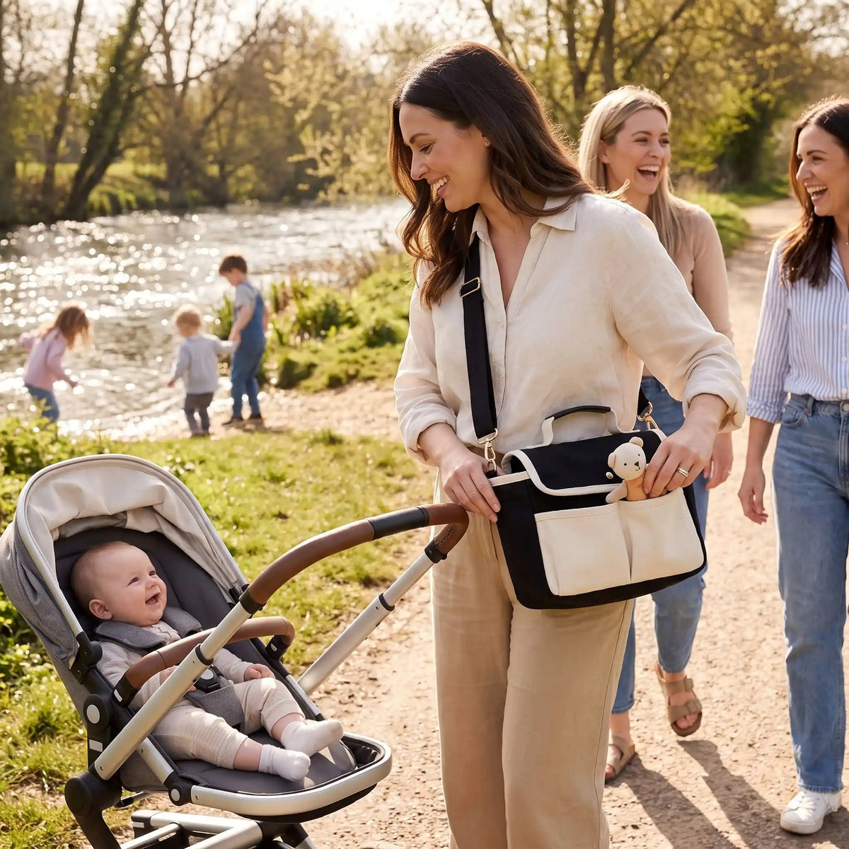Sac à langer pour bébé pour garçon toile style praticité