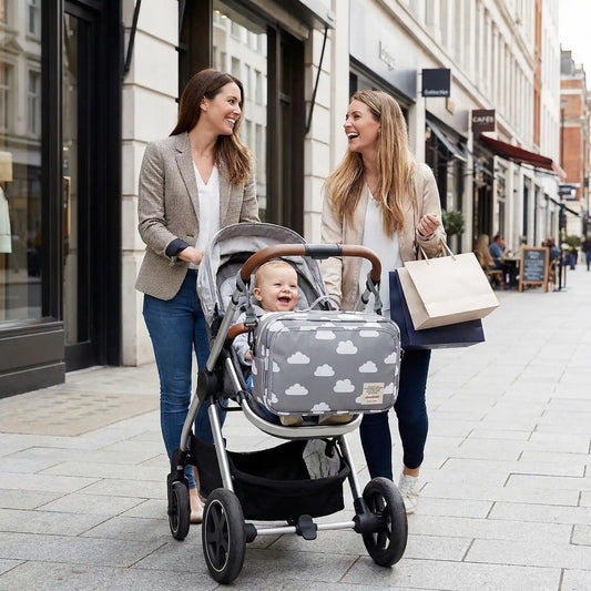 Sac à langer pour poussette deco multipoches