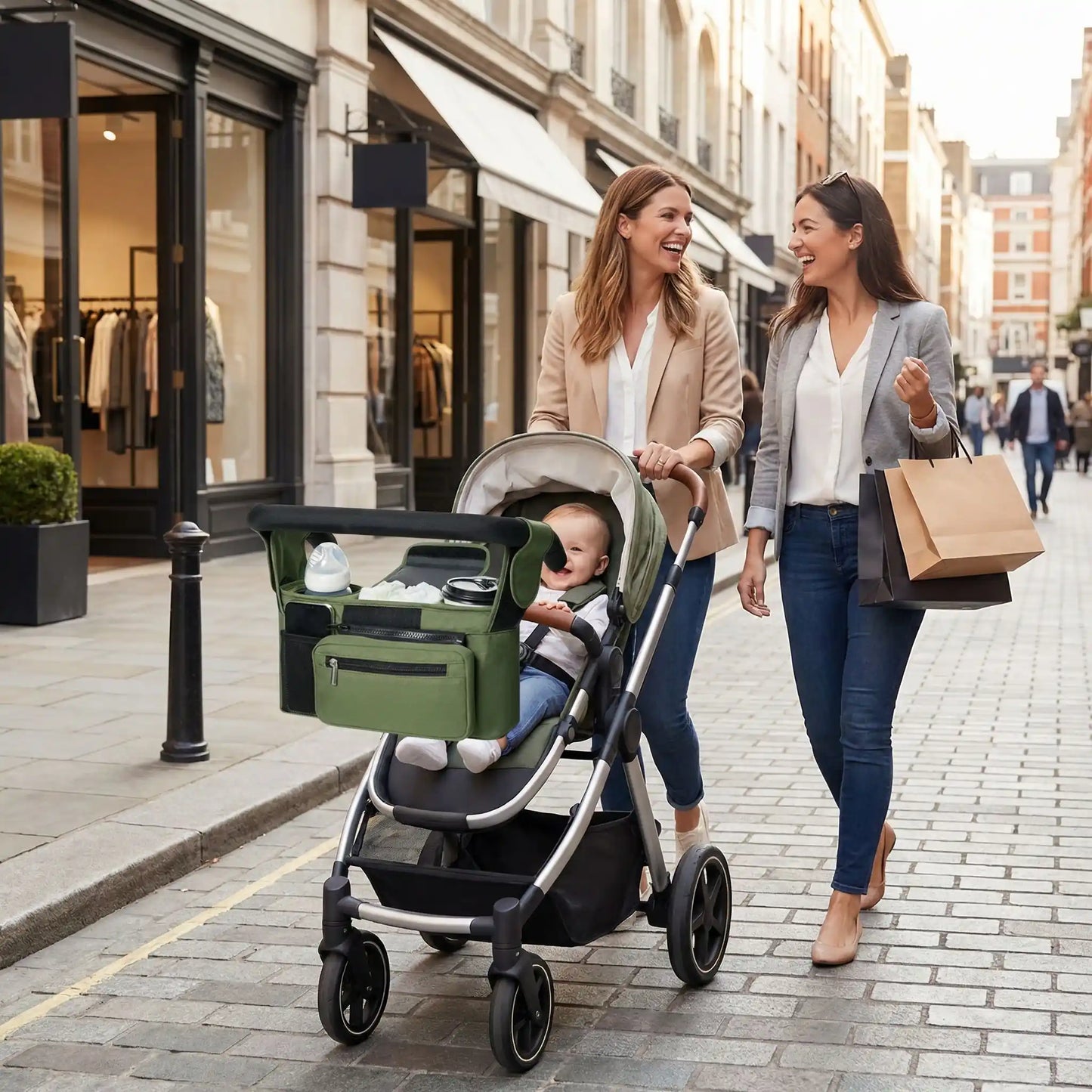 Sac à langer pour poussette maxi génial fermeture velcro