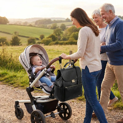 Sac à langer poussette pratique spacieux