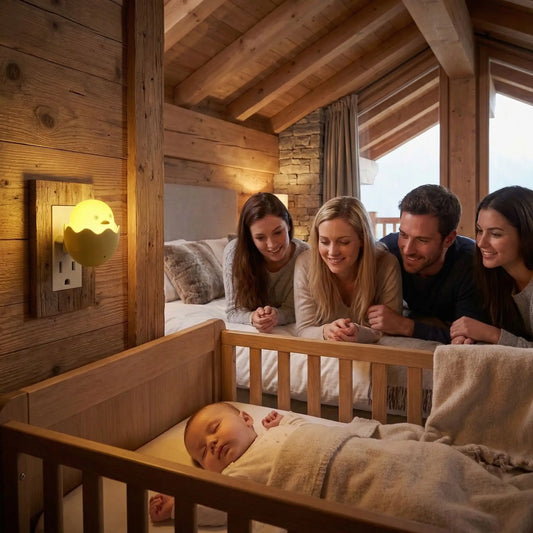 Veilleuse bebe murale canard mignon apaisante