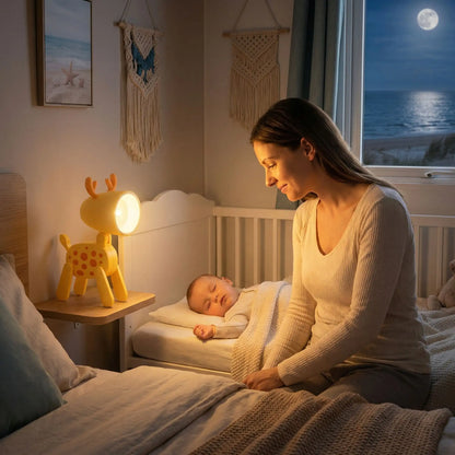 Veilleuse cerf mignonne lumière chaude design apaisant