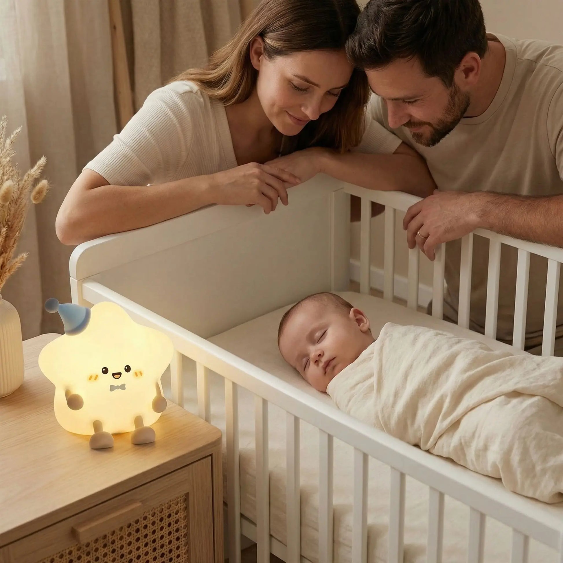 Veilleuse etoile bebe portable