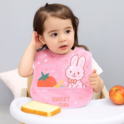 Bébé repas bavoir bébé design mignon polyester