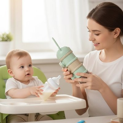 Boite doseuse lait bébé volumineuse grande taille