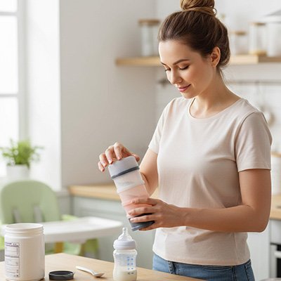 Boite doseuse lait pratique ludique