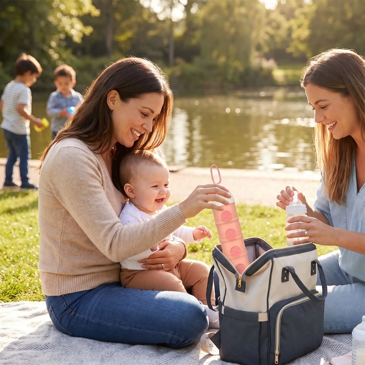 Boite pour lait poudre bebe étanche sûre