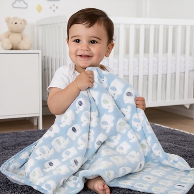 Bebe chambre joue couverture bebe nomade douce réconfortante