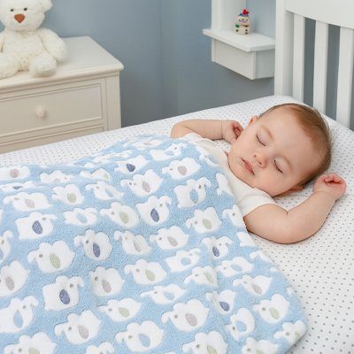 Bébé sieste chambre couverture bebe nomade mignonne stylée