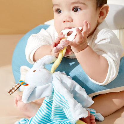 doudou bebe moelleux anneau dentition 