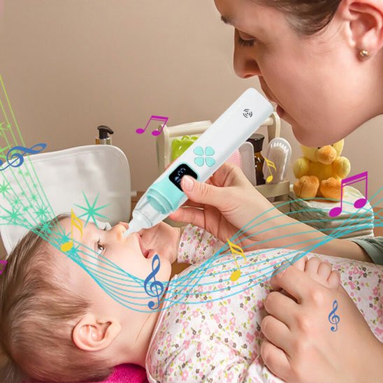 Mouche bébé électrique élégant hygiénique pratique